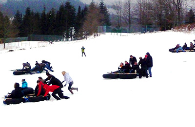 Snow Rafting / Winterevent-Modul: